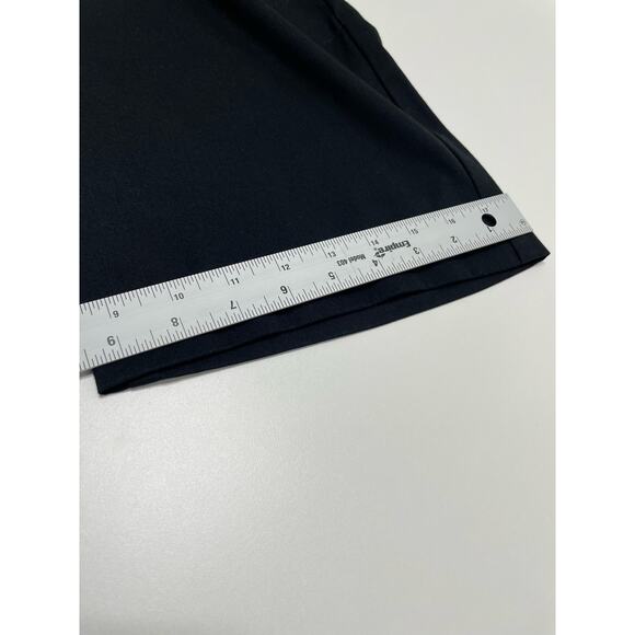 Y2K Aeropostale Trouser Pants Pull On Mid Rise Straight Leg Black Women Size 12R - Picture 9 of 9